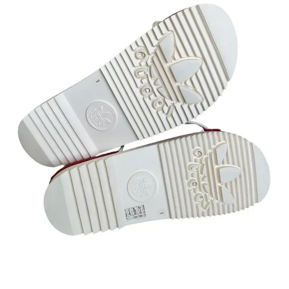 Adidas x Gucci 702412 Mens Slides Sandals Shoe, Red, sz Gucci 9 & 10 - Picture 7 of 16